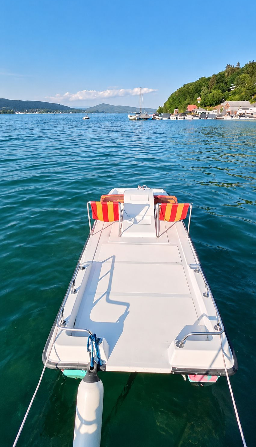 Tretboot von Wörtherboot auf dem Wörthersee